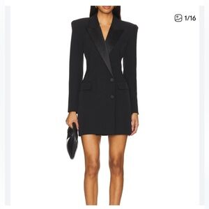 NWT H&M Tuxedo Blazer Mini Dress XS